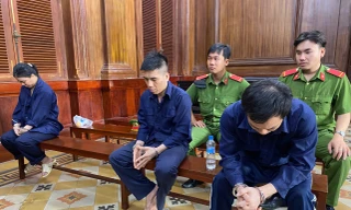 3 bị cáo tại phiên tòa.