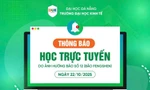 Nhiều trường đại học ở Đà Nẵng đồng loạt chuyển sang học trực tuyến trước ảnh hưởng của bão số 12 