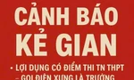 Cẩn trọng với các cuộc gọi lừa đảo trúng tuyển đại học