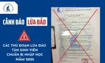 Trước giờ công bố điểm chuẩn, nhiều trường đại học phát đi thông báo cảnh giác với thông tin mạo danh lừa đảo