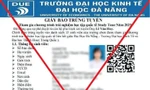 Nhiều trường đại học tại Đà Nẵng cảnh báo sinh viên về văn bản giả mạo 