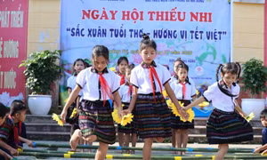 Lan tỏa yêu thương từ Ngày hội ‘Sắc xuân tuổi thơ – Hương vị Tết Việt’ tại Quảng Trị 