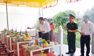 13 hài cốt liệt sĩ được tìm thấy sau khi mở rộng tìm kiếm tại Câu Nhi 