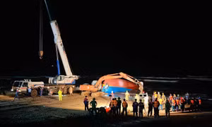 Phát hiện 2 thi thể nghi thuyền viên mất tích trong vụ chìm tàu cá ở Quảng Trị 