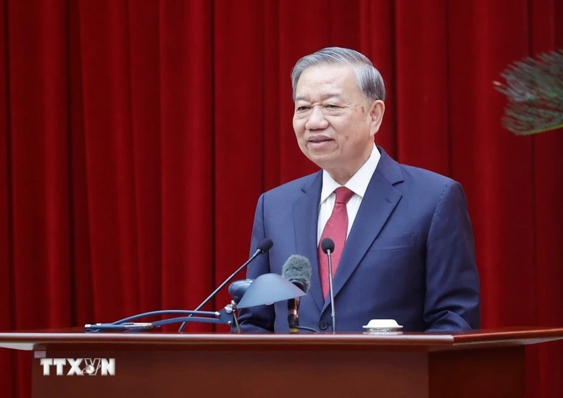 Tổng Bí thư Tô Lâm gặp mặt các tiểu ban chuẩn bị Đại hội XIV và tổng kết 40 năm đổi mới