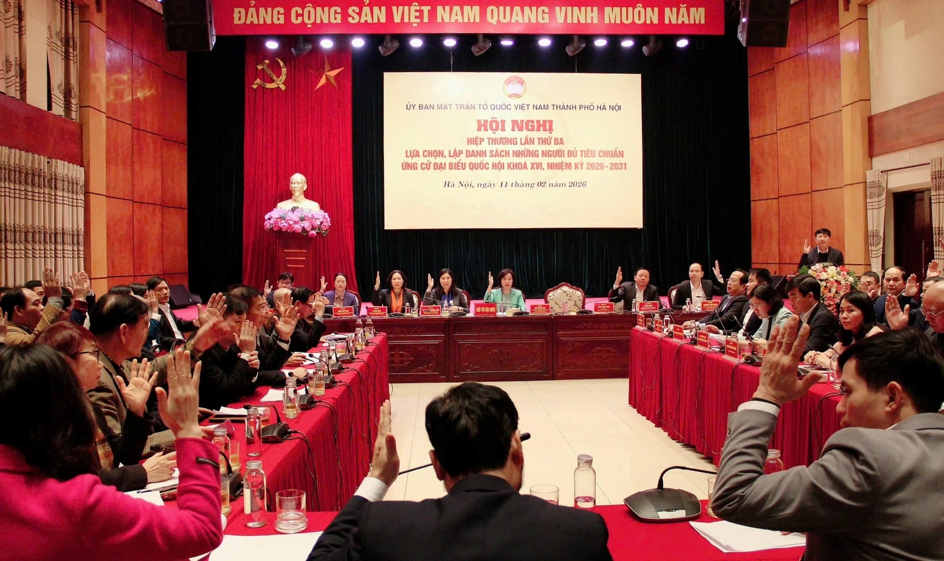 Hà Nội Hiệp Thương Lần Ba, Lập Danh Sách Ứng Cử Đại Biểu Quốc Hội Và HĐND