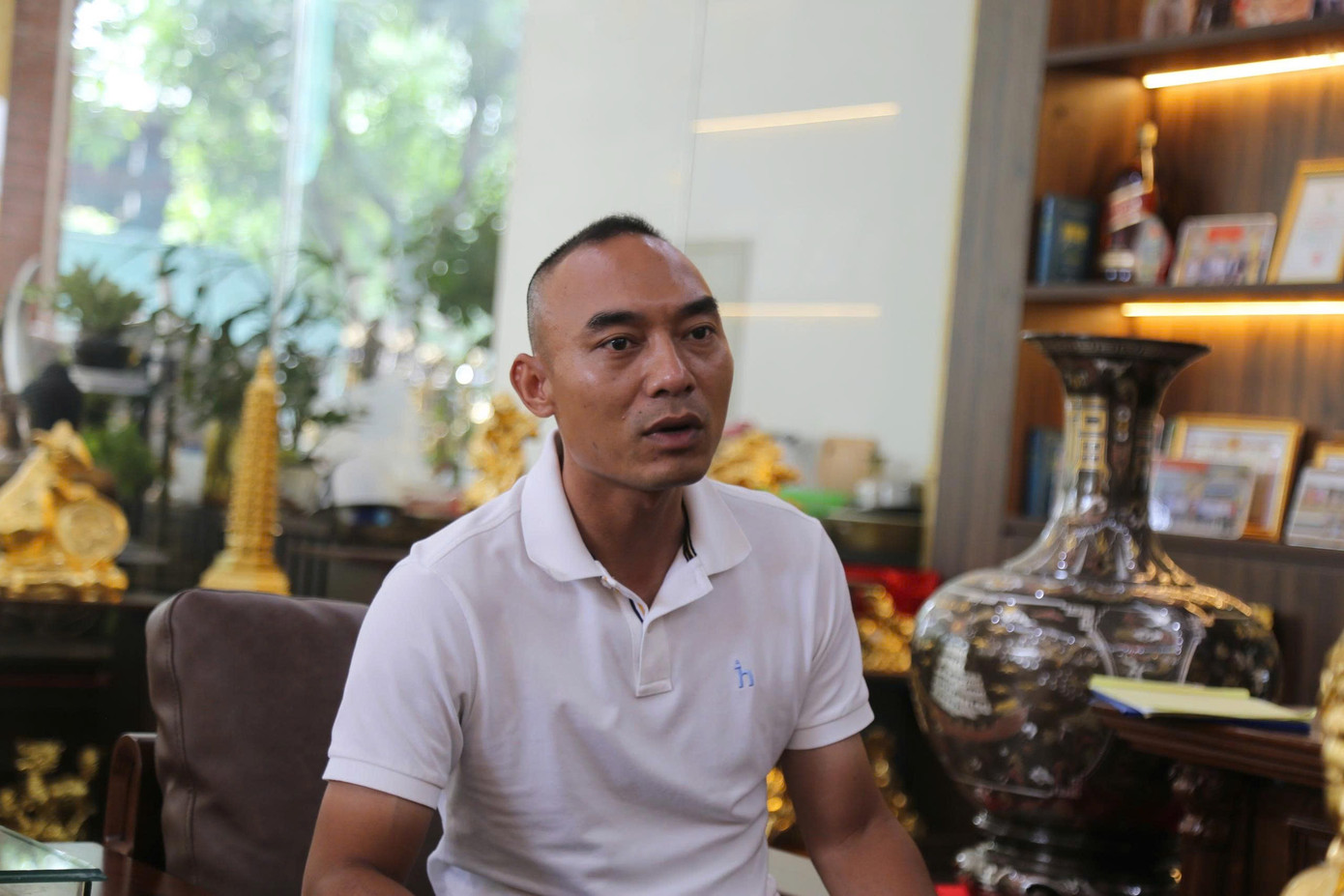Ông Nguyễn Đăng Dương Chủ tịch HĐQT Công ty Cổ phần Dương Quang Hà phản ánh tới phóng viên. 8d4e8163-9d4a-443b-b32c-5e5fc8f884e6.jpg