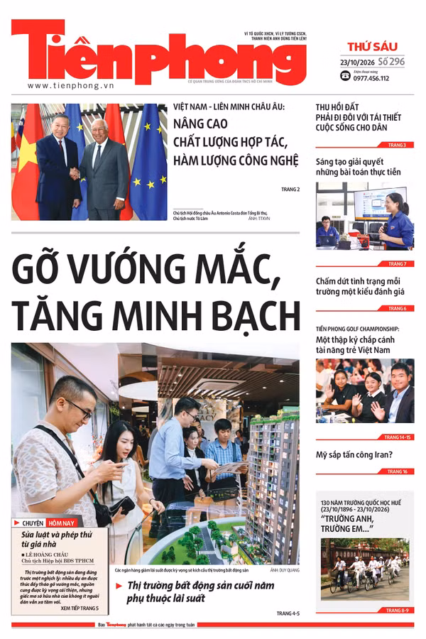 Tiền Phong số 296/2026