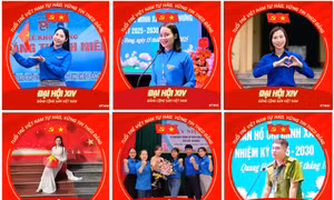 Tuổi trẻ Việt Nam tự hào, vững tin theo Đảng ‘phủ đỏ’ mạng xã hội chào mừng Đại hội XIV
