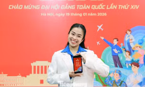 Nữ nghệ sĩ 9x sáng tác giai điệu triệu views chào mừng Đại hội XIV của Đảng