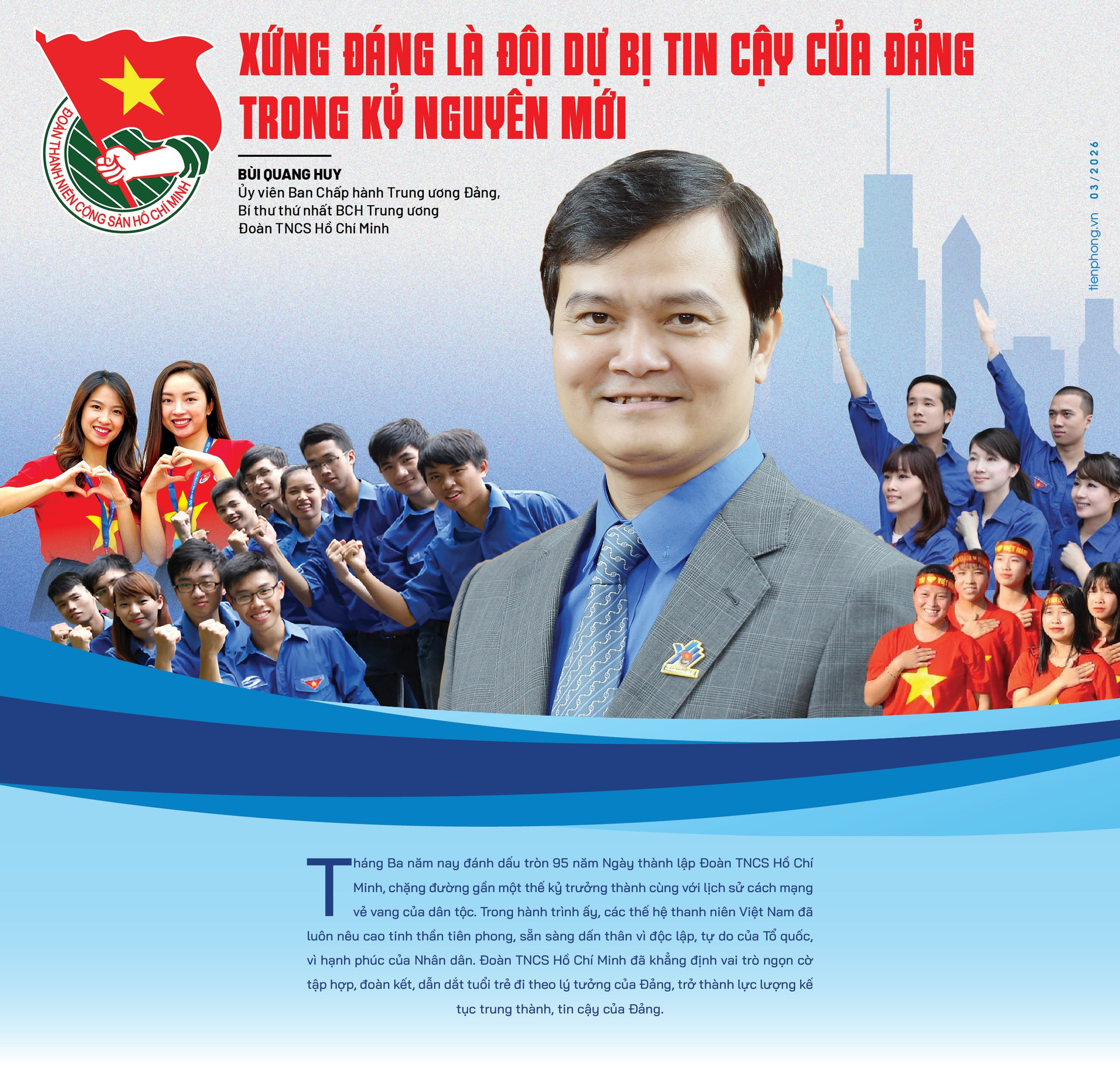 Xứng đáng là đội dự bị tin cậy của Đảng trong kỷ nguyên mới 