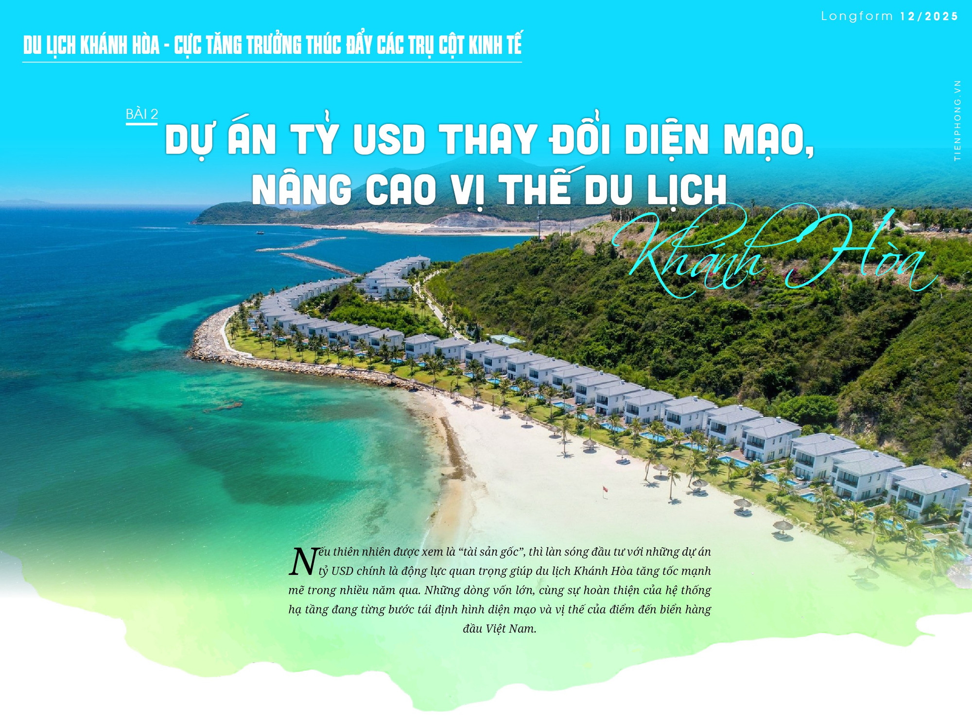 Dự án tỷ USD thay đổi diện mạo, nâng cao vị thế du lịch Khánh Hòa 