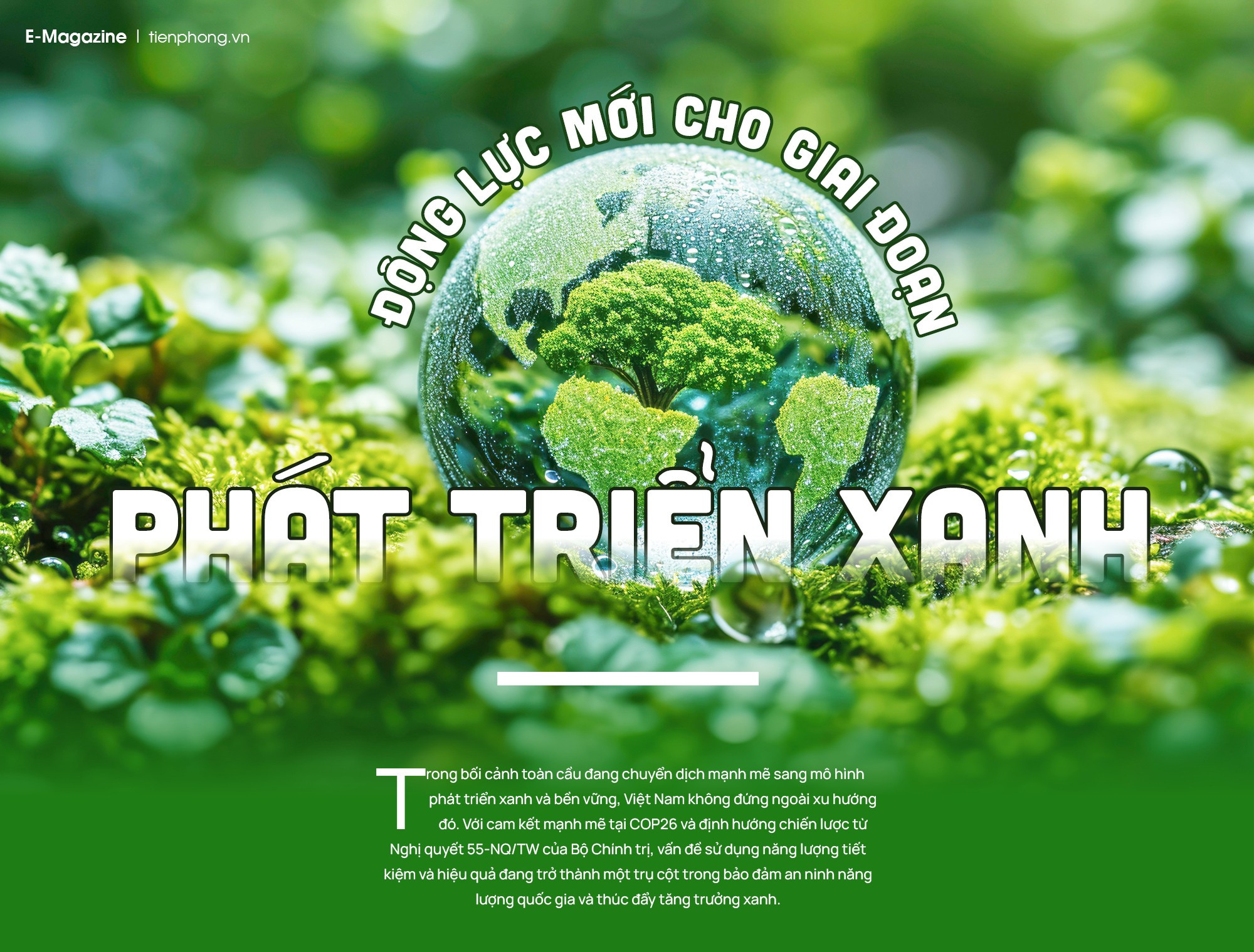 Động lực mới cho giai đoạn phát triển xanh