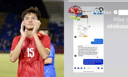 U23 Việt Nam chia thưởng cho Bùi Vĩ Hào: Món quà ấm áp cho đóng góp thầm lặng