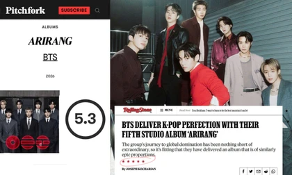 Mặc Pitchfork chấm điểm gắt, ARIRANG nhận mưa lời khen từ chuyên trang khác
