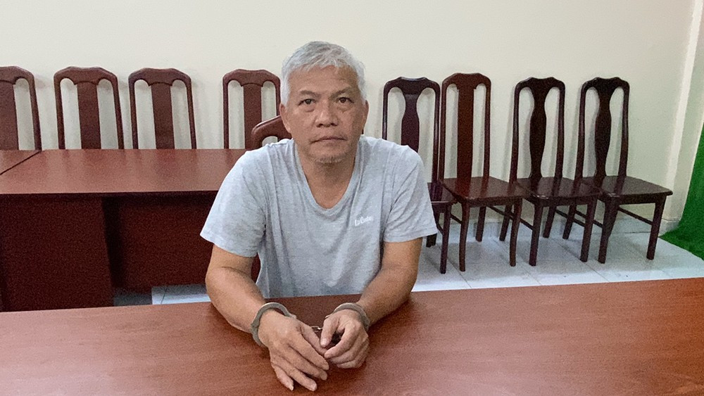 Bị can Đỗ Viết Đại, chủ tiệm vàng Đức Long. Ảnh: CACC. 4.png
