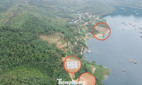 Chủ tịch tỉnh Phú Thọ chỉ đạo kiểm tra, làm rõ vụ bạt núi, lấn hồ Hòa Bình