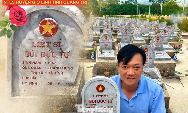 Bức ảnh bất ngờ giúp gia đình tìm thấy mộ liệt sĩ sau gần 60 năm