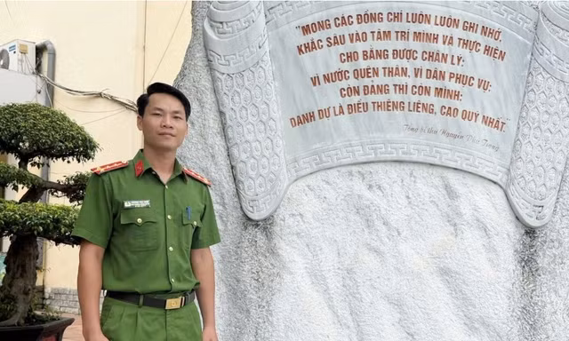 Phó trưởng Công an xã cứu người đuối nước được dân gửi tâm thư cảm ơn