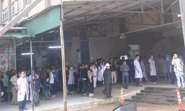 Người đàn ông cầm dao tấn công khiến nhiều người ở Bệnh viện Sản - Nhi Nghệ An bị thương