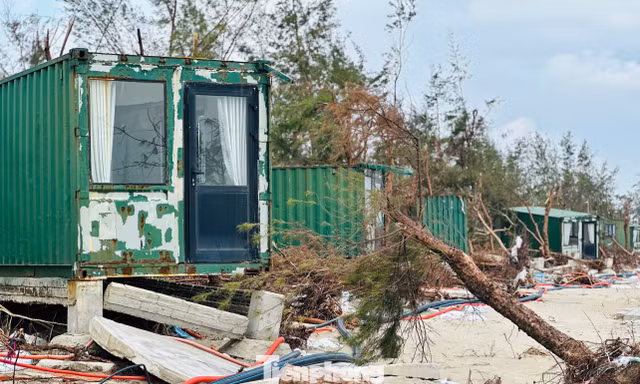 Tan hoang khu nghỉ dưỡng container view biển từng bị 'sờ gáy'