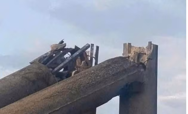 Điện lực Hà Tĩnh nói gì vụ cột điện gãy đổ lộ phần lõi thép gây xôn xao?