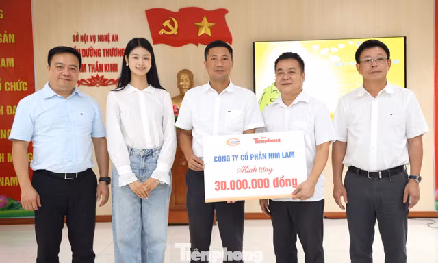 Công ty CP Him Lam, Báo Tiền Phong tri ân các thương, bệnh binh ở Nghệ An