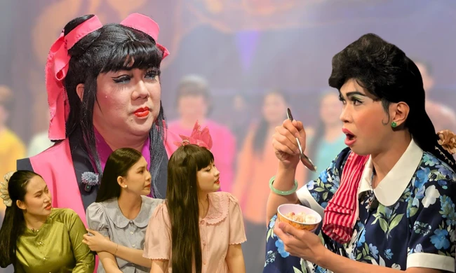 Gánh Hát Về Khuya: Vở kịch đưa khán giả vào hậu đài đoàn cải lương mùa Tết