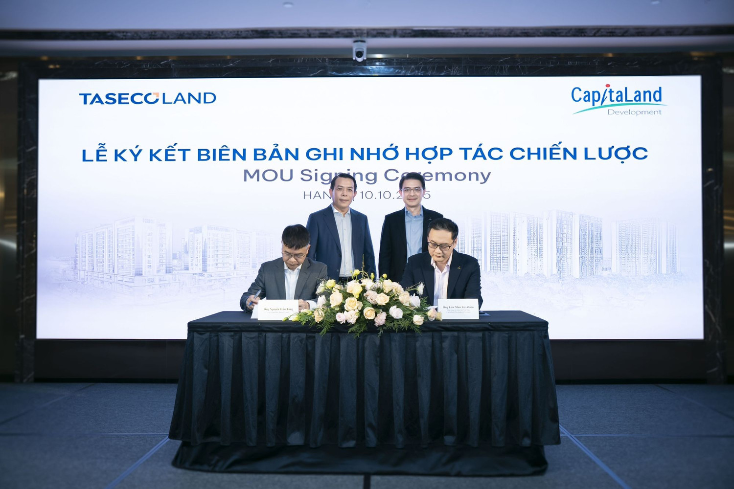 Taseco Land ký kết hợp tác chiến lược với CapitaLand Development
