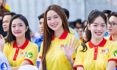 Hoa hậu Thanh Thủy, Trúc Linh và Bảo Ngọc là Đại sứ chiến dịch Xuân Tình Nguyện