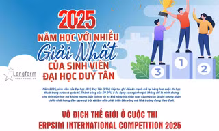 2025: Năm học với nhiều giải Nhất của SV ĐH Duy Tân
