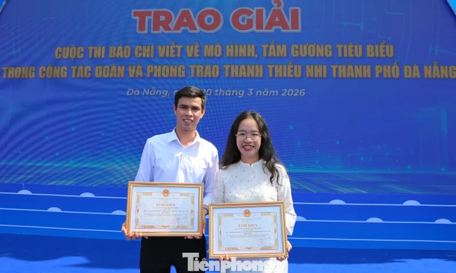 Phóng viên Tiền Phong đoạt giải A báo chí viết về Đoàn