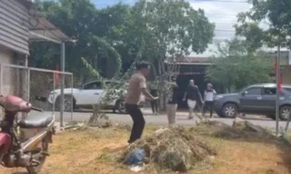 Điều tra nhóm côn đồ giải quyết mâu thuẫn đất đai bằng hung khí ở Lâm Đồng