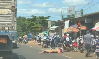 Ô tô tải va xe đạp điện, bé gái 12 tuổi ở Đắk Lắk tử vong tại chỗ