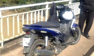 Tìm kiếm nam sinh để lại xe máy, thẻ sinh viên, nghi nhảy cầu Sêrêpốk