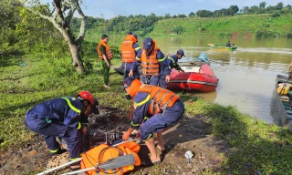 Tìm thấy thi thể người đàn ông nghi nhảy cầu Sêrêpốk