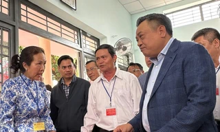 Đoàn giám sát, kiểm tra của Hội đồng Bầu cử Quốc gia làm việc tại Đắk Lắk 