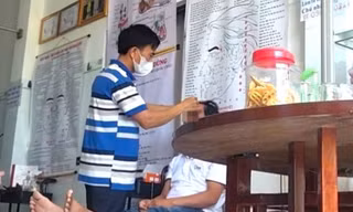 Cơ sở của ông Hưng thực hiện "chữa bệnh" trá hình.