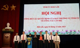 Đắk Lắk công bố nhân sự chủ chốt cho nhiệm kỳ 2025 - 2030