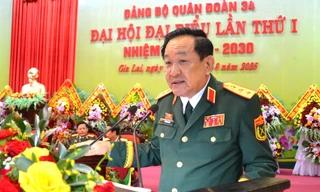 Xây dựng Quân đoàn 34 vững mạnh về chính trị, hoàn thành tốt mọi nhiệm vụ