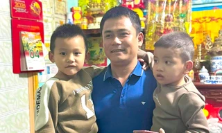 Đại úy công an ở Gia Lai cứu hai cháu bé thoát chết trong gang tấc