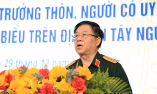 Đại tướng Nguyễn Trọng Nghĩa: Tạo điều kiện để người uy tín ở Tây Nguyên phát huy vai trò nòng cốt 