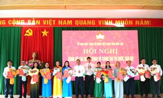 Đắk Lắk thành lập 13 ban, đơn vị trực thuộc Mặt trận Tổ quốc Việt Nam tỉnh
