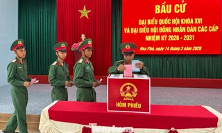 Lá phiếu đầu đời của những tân binh 