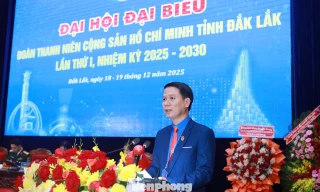 Anh Lương Minh Tùng được chỉ định giữ chức Bí thư Tỉnh Đoàn Đắk Lắk