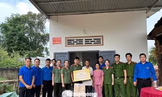 Sức trẻ Công an Đắk Lắk ở các xã vùng khó