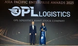 OPL Logistics được vinh danh tại giải thưởng doanh nghiệp Châu Á (APEA) 2025