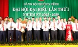 Ông Nguyễn Văn Mạnh làm Bí thư Đảng ủy phường Nếnh