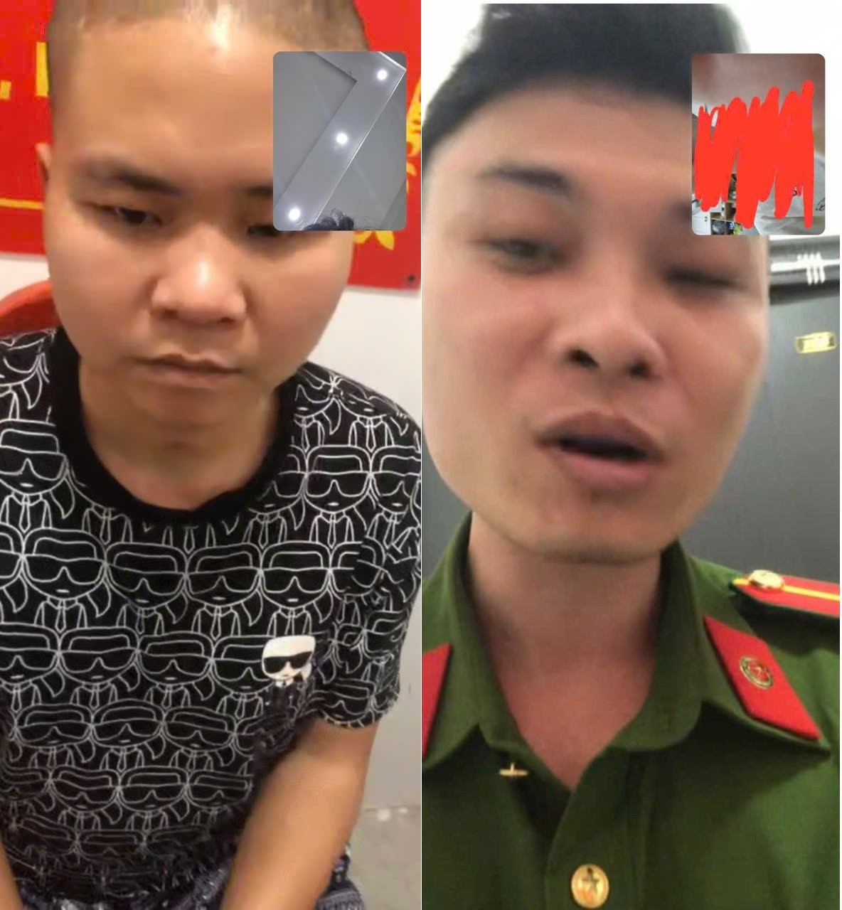 Các đối tượng giả danh công an, người liên quan vụ án gọi điện đe dọa nạn nhân. cac-doi-tuong-gia-danh-cong-an.jpg