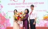 THCS Tây Sơn kỷ niệm 43 năm ngày Nhà giáo Việt Nam giữa không khí rộn ràng